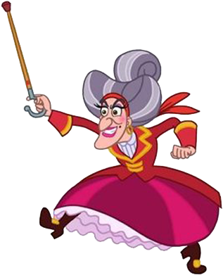 Nice Captain Hook Cartoon Pictures Jake The Never Land - Jake And The Neverland Pirates (336x406)