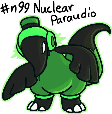 Nuclear Paraudio Looks Like A Glowstick Raver, Which - Tumblr (500x500)