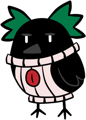 Sexy Nuclear Birb By Stocky6493 - Cartoon (400x400)