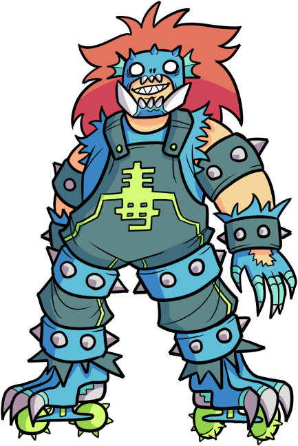 Jet Set Radio Redesign Project 13/19 - Jet Set Radio Poison Jam (500x750)