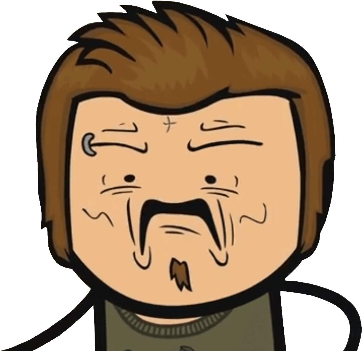 Cigarettes Are Always Stale And Nasty Whether You&in - Cyanide And Happiness No Hands (1281x1196)