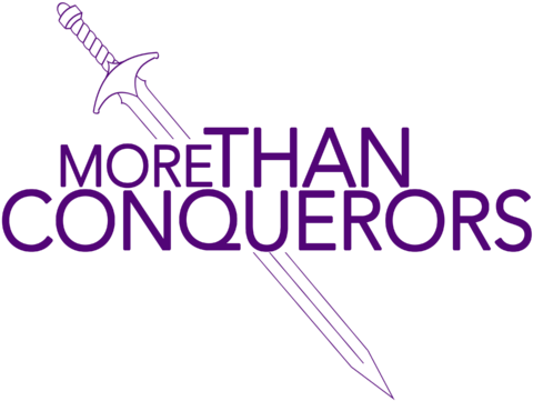 More Than Conquerors - Calligraphy (550x400)