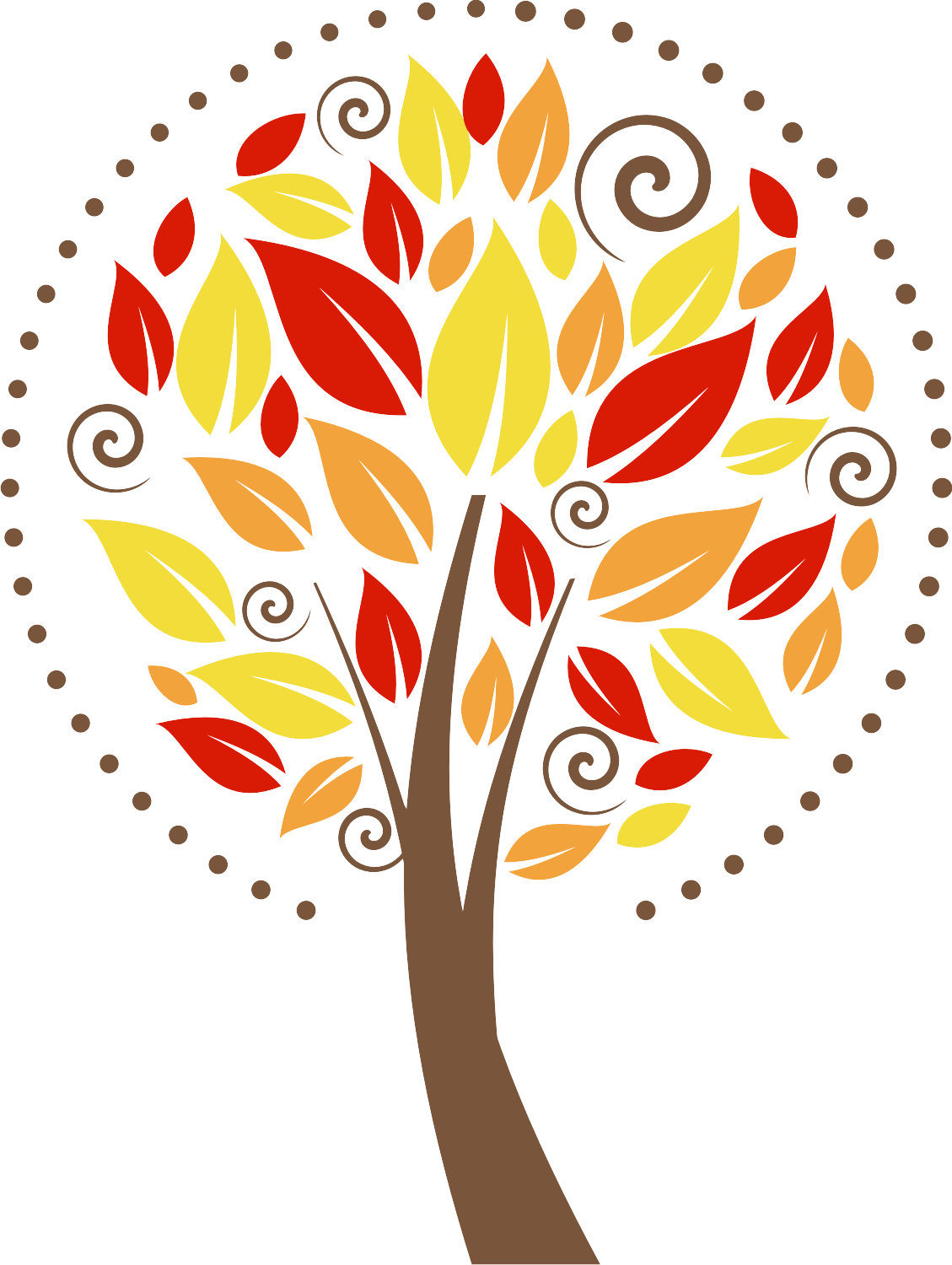 Fall Clip Art, Drawing Trees, Tree Leaves, Printable - Fall Fun Desktop Backgrounds (1129x1500)