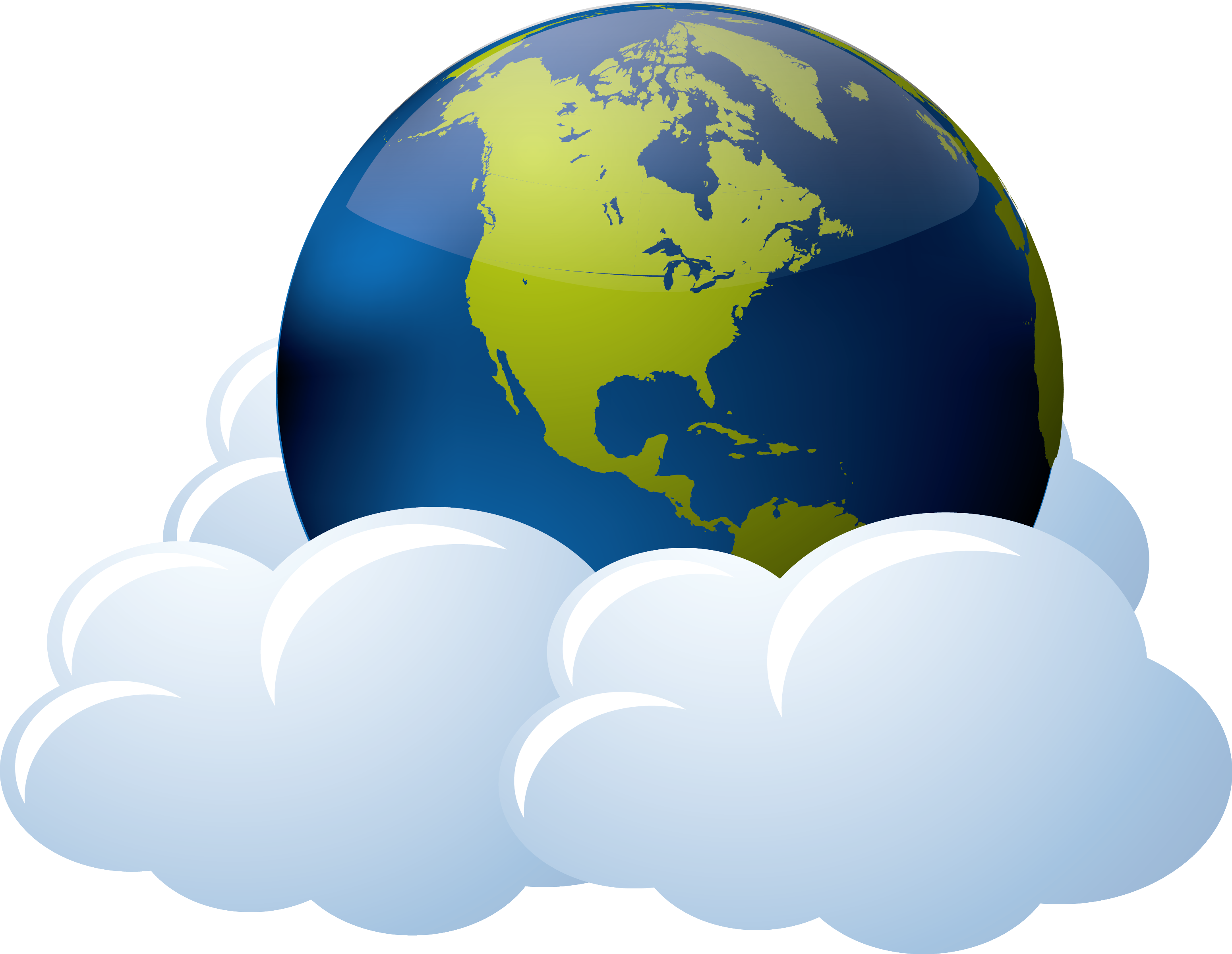 Globe World Clip Art - Latin American Social Sciences Institute (3101x2400)