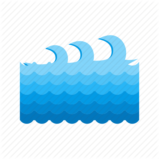 Surfing On The Sea, For Mobile Kevin Fuller - Blue Ocean Icon (512x512)