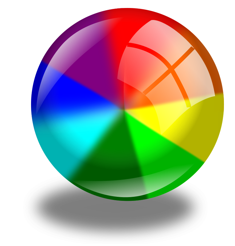 Similar Clip Art - Bola De Colores Png (764x800)