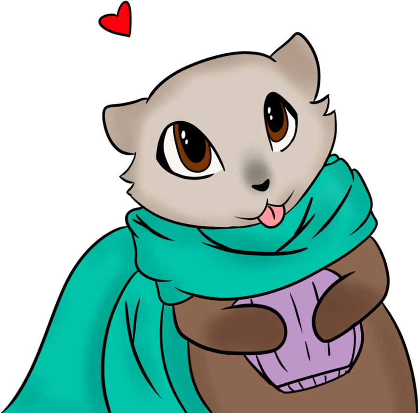 Otter Chan By Dryft Art - Cartoon (876x912)