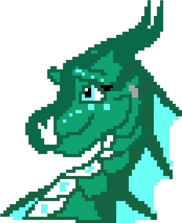 Otter Pixel - Pixel (620x750)