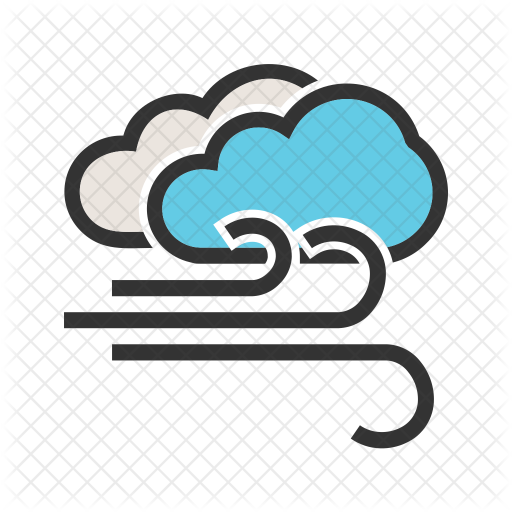 Windy Icon - Wind Weather Icons Png (512x512)