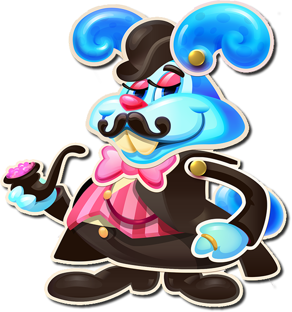 Liquorice Larry Transparency - Candy Crush Jelly Liquorice Larry (593x633)