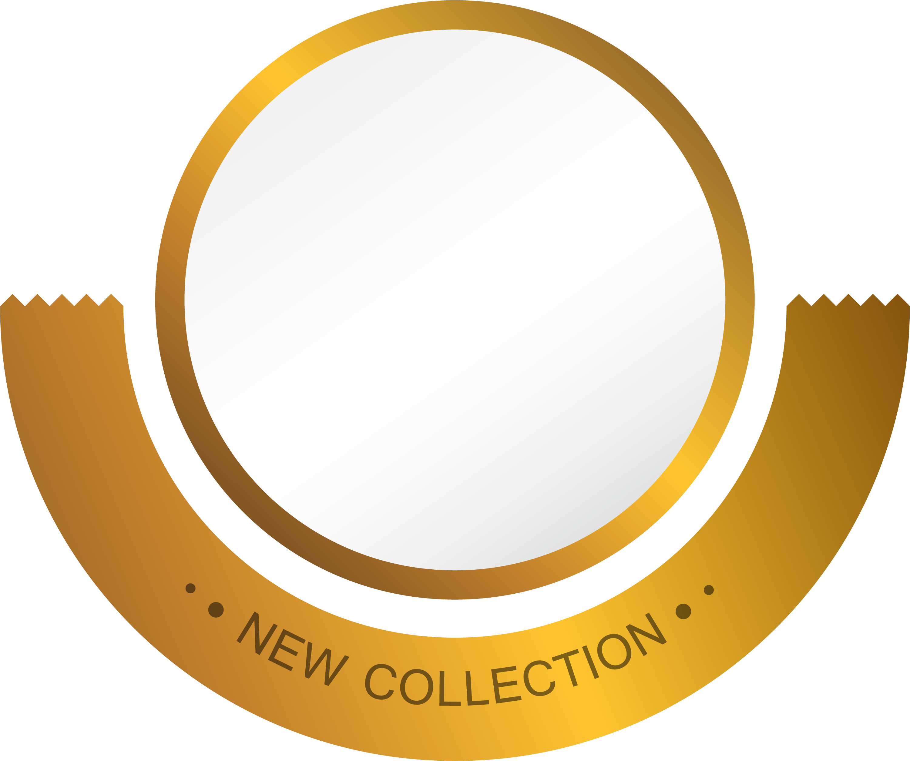 Circle Gold Disk - Transparent Golden Circle (3001x2510)