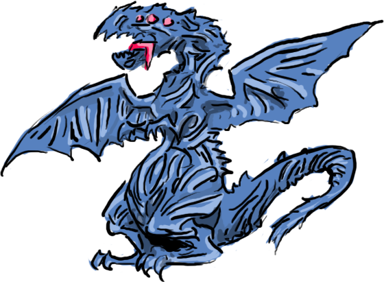 “a Sinewy Boy - Cartoon (560x411)