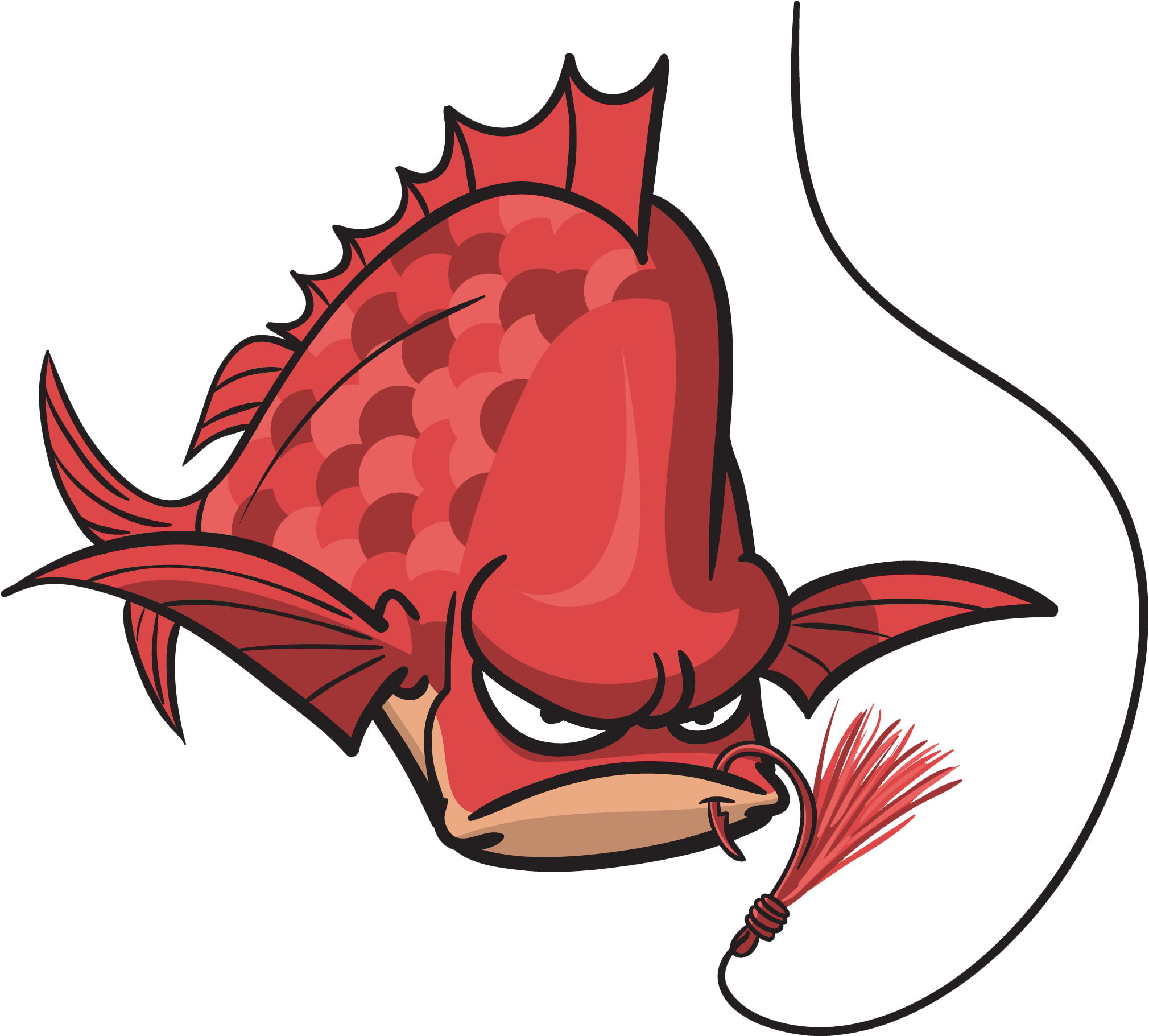 Snapper Snatchers Fishing Rigs Flasher Rig Set Up For - Rig (2352x2432)