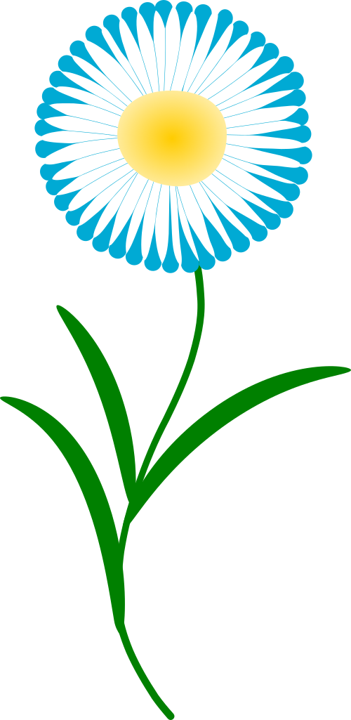 Flower - Train Tracks Clipart (640x1280)
