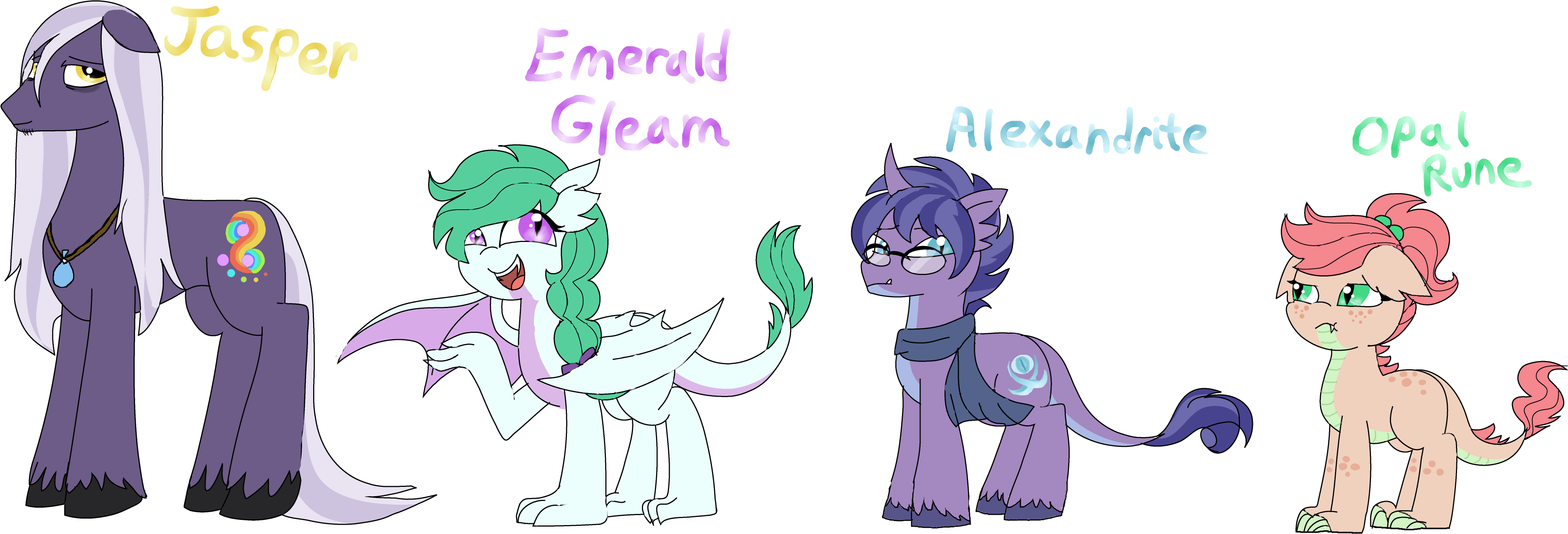 Spike Rarity Foals - Mlp Rarity X Spike Kids (4225x1459)