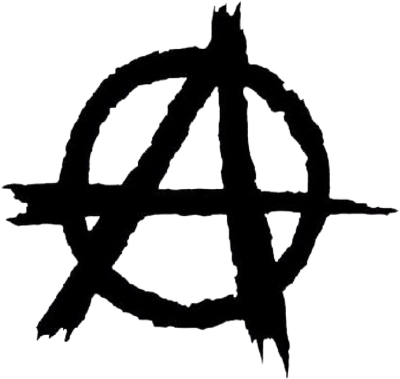 Rap Png Clipart - Anarchy Symbol (400x379)