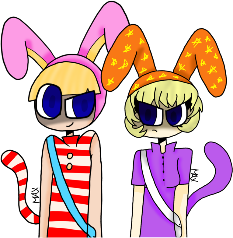 Popee Vs Eepop Rap Battle By Maxistrashatart - Cartoon (772x1034)