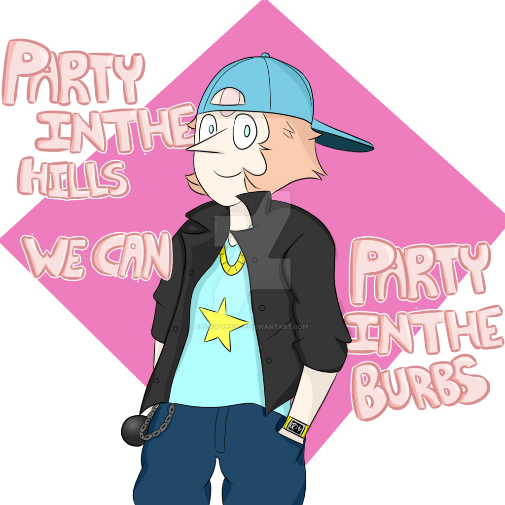 Pearl's Secret Rap Career By S Kadoodl E - Cartoon (1024x1024)
