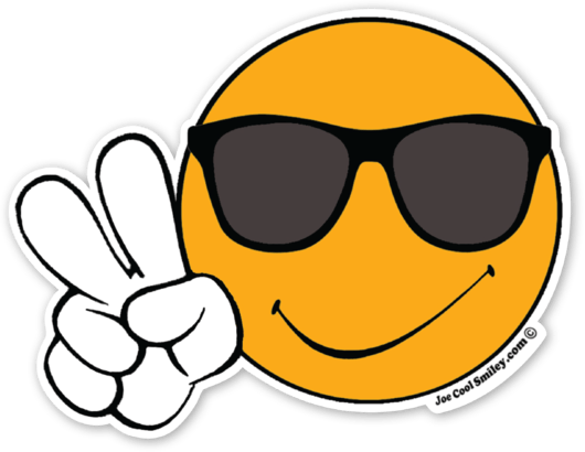 Peace Signs And Smiley Faces Download - Smiley Face Peace Sign (530x410)
