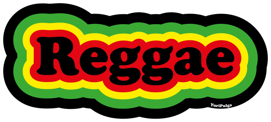Reggae Clipart Reggae Music - Reggae Png (900x406)