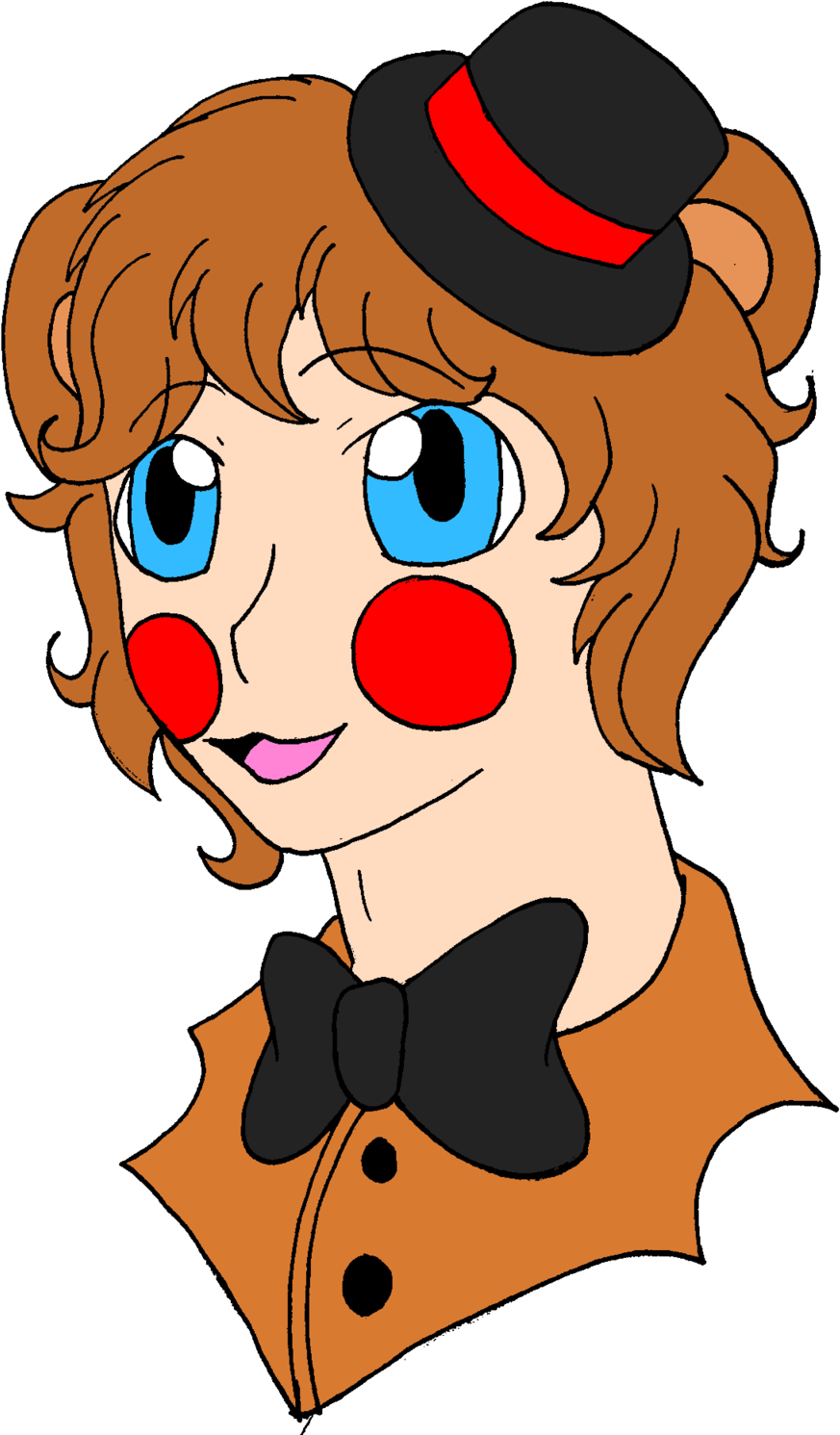 Human Toy Freddy By Little Missing Ghost - Cartoon (1024x1536)