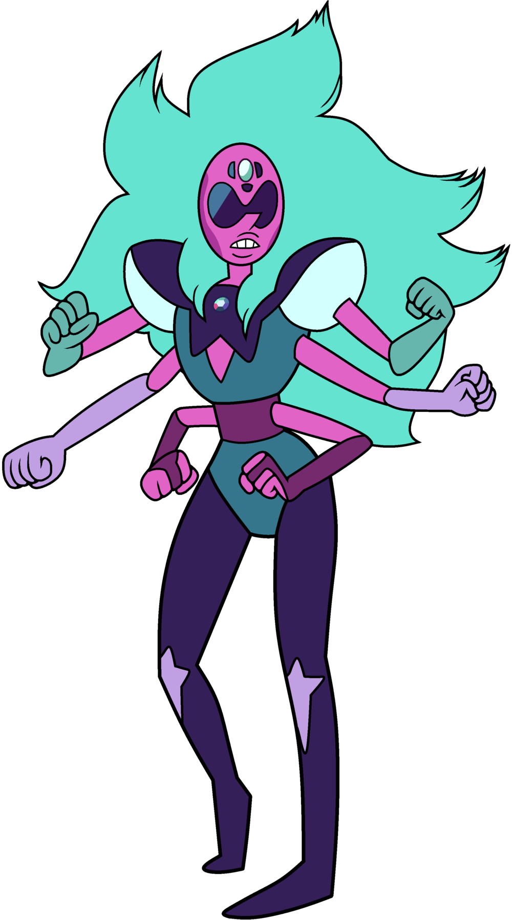 Current - Steven Universe Fusions Alexandrite (1000x1796)