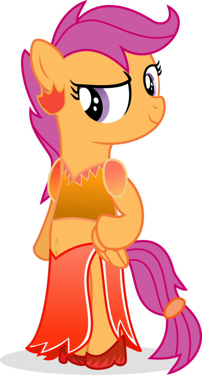 Spicy Flame By Floofpuppy - My Little Pony: Friendship Is Magic (657x1216)