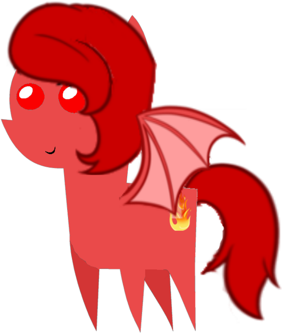 Pointy Spicy Demon By Millarts-artworks - Cartoon (600x719)