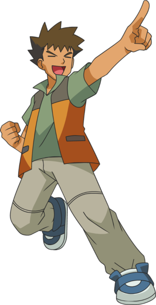Brockanime - Brock Pokemon Png (308x599)