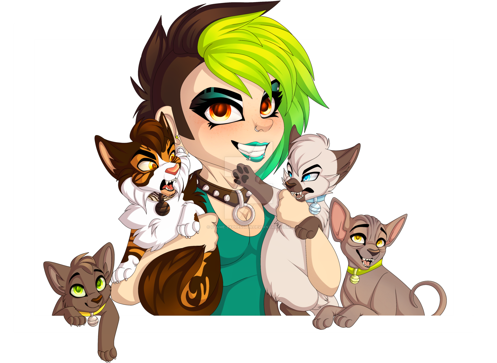 Kitten Graphic Design Art Clip Art - Cartoon (1600x1294)