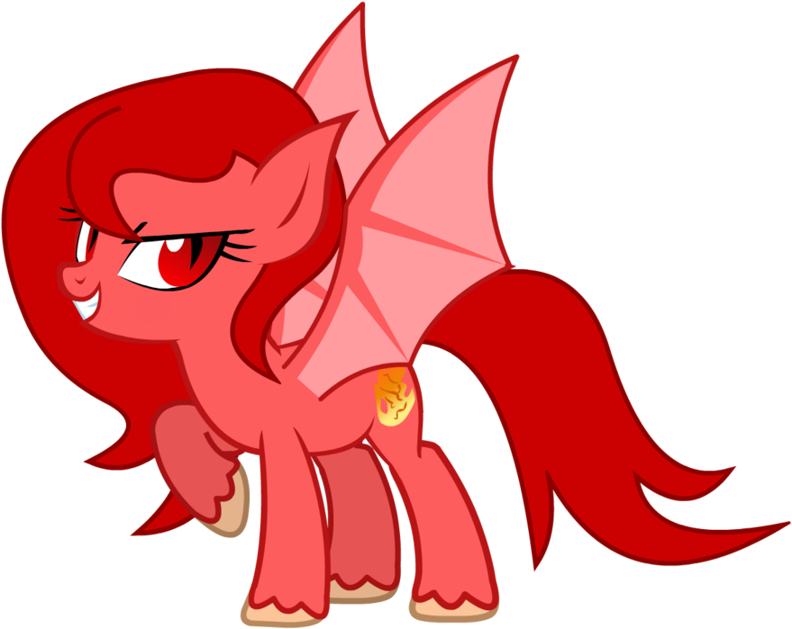 Spicy Demon Vector Commission By Lightning-bliss - Cartoon (894x894)