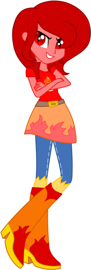 Art Trade With Spicydemonproduction Spicy Eg By 2-lettdodd - Cartoon (692x1156)