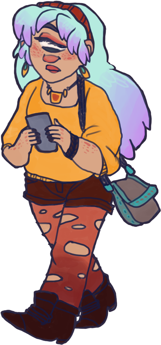 Cyclops Girl By Selonian - Cyclops (645x1237)