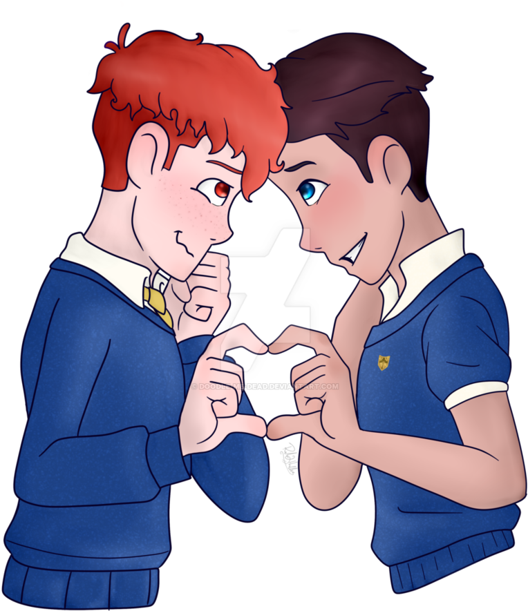 In A Heartbeat By Doodle Me Dead - Cartoon (852x937)