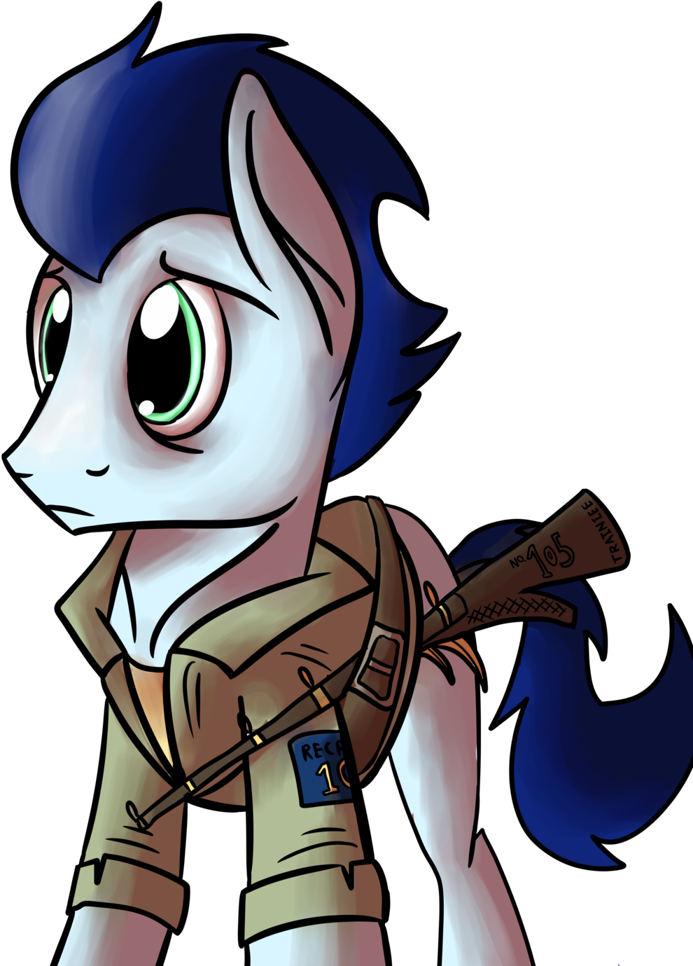 Onyourownaccord, Clothes, Dead Source, Gun, Rifle, - Horse (1024x1393)