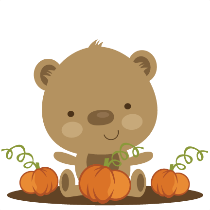 18fresh Bear Clip Art More Image Ideas - Bear Pumpkin Clipart (432x432)