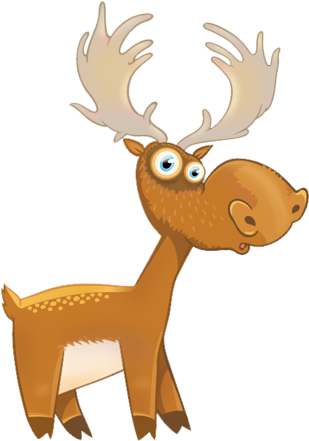 Reindeer Cartoon Creativity Illustration - Reindeer (467x734)