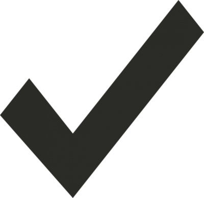 Check Mark Images Clipart Free To Use Clip Art Resource - Tick Icon Black And White (400x389)