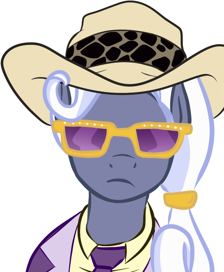 My Little Pony Cowboy Hat Horse Clip Art - The Boondocks (800x1000)