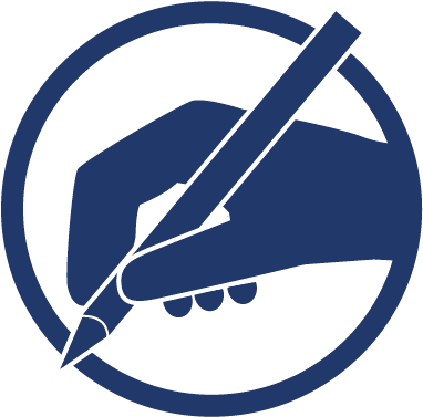 Translation Icon Navy Out Of Circle - Legal Translation Icon (396x392)