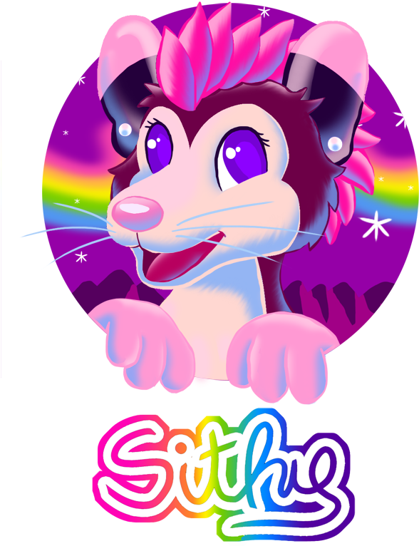 Sithy Lisa Frank Badge - Lisa Frank (640x800)