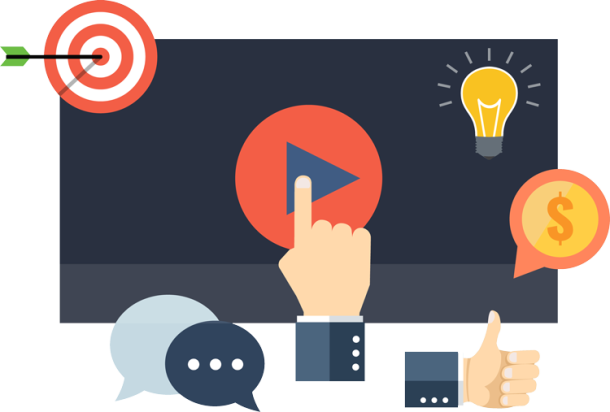 Best Video Marketing Trends In - Video Marketing Png (610x412)