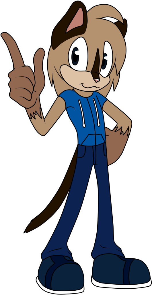 Gerbil Adopt By Sweaterhedgie - Cartoon (553x1036)
