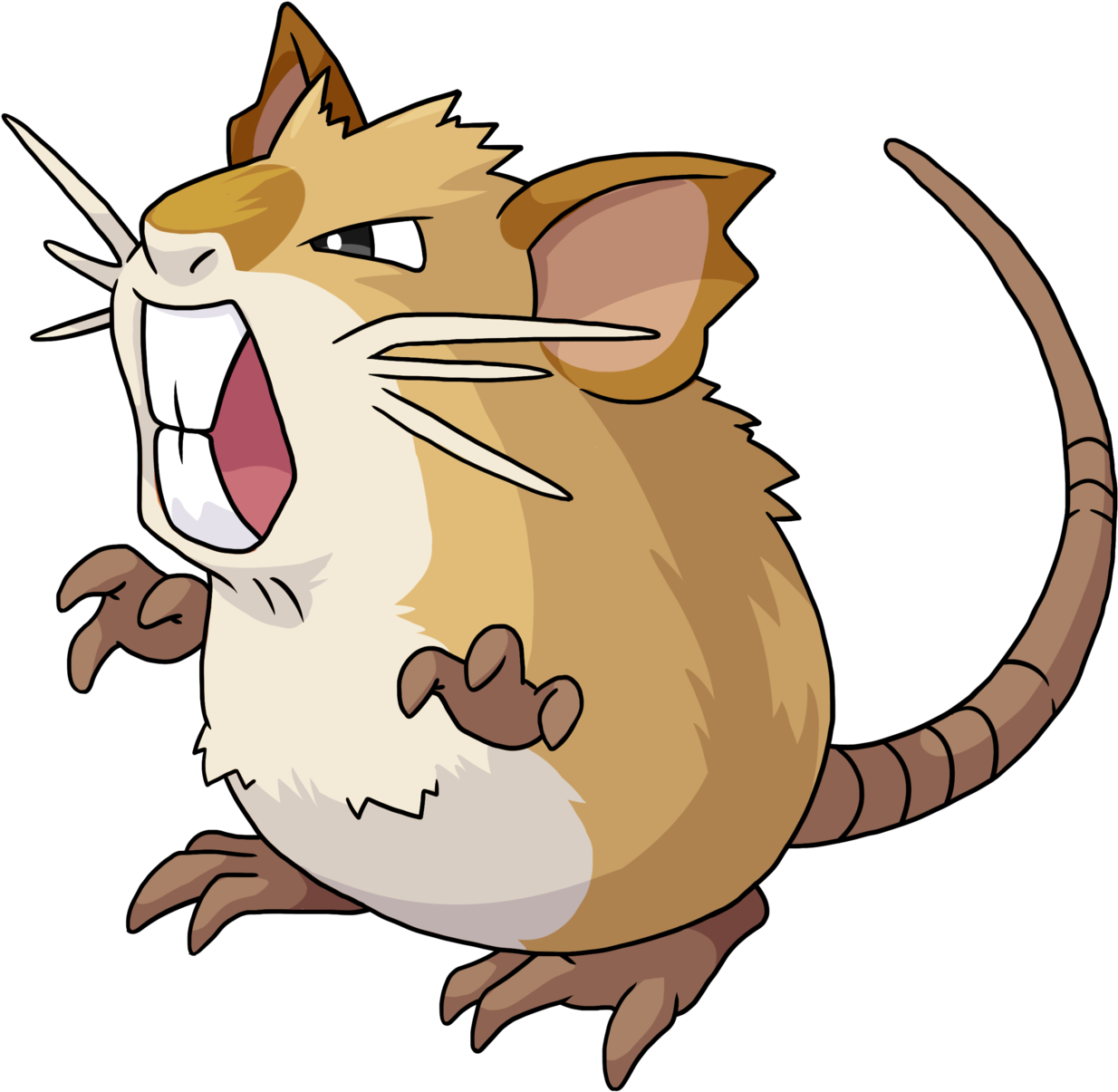 Hold On Tight And Don't Look Back, 19-20/807 Variations - Pokemon Raticate (1280x1280)