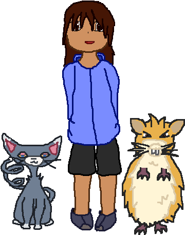 Lena By Gerbilfriend - Cartoon (491x457)