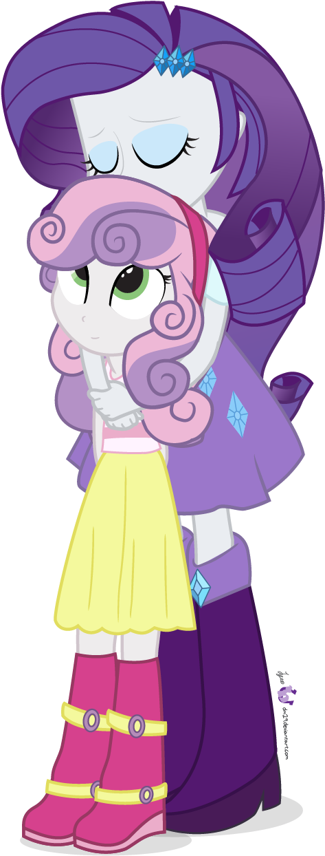 Dm29 Sweetie Belle Rarity Pinkie Pie Rainbow Dash Twilight - Mlp Eg Sweetie Belle (525x1290)
