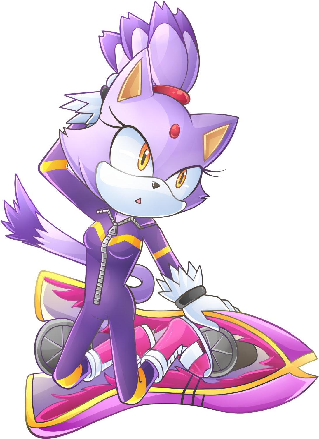 Sonic Riders Sonic Free Riders Sonic Riders - Blaze The Cat Sonic Riders Zero Gravity (1199x1561)