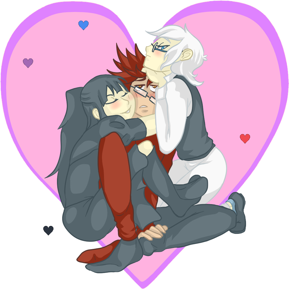 Douglas And Jayden Love - Cartoon (1000x1000)