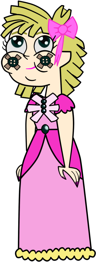 The Princess/rag-doll Girl In Td Style By Alegwen714 - Cartoon (653x1224)