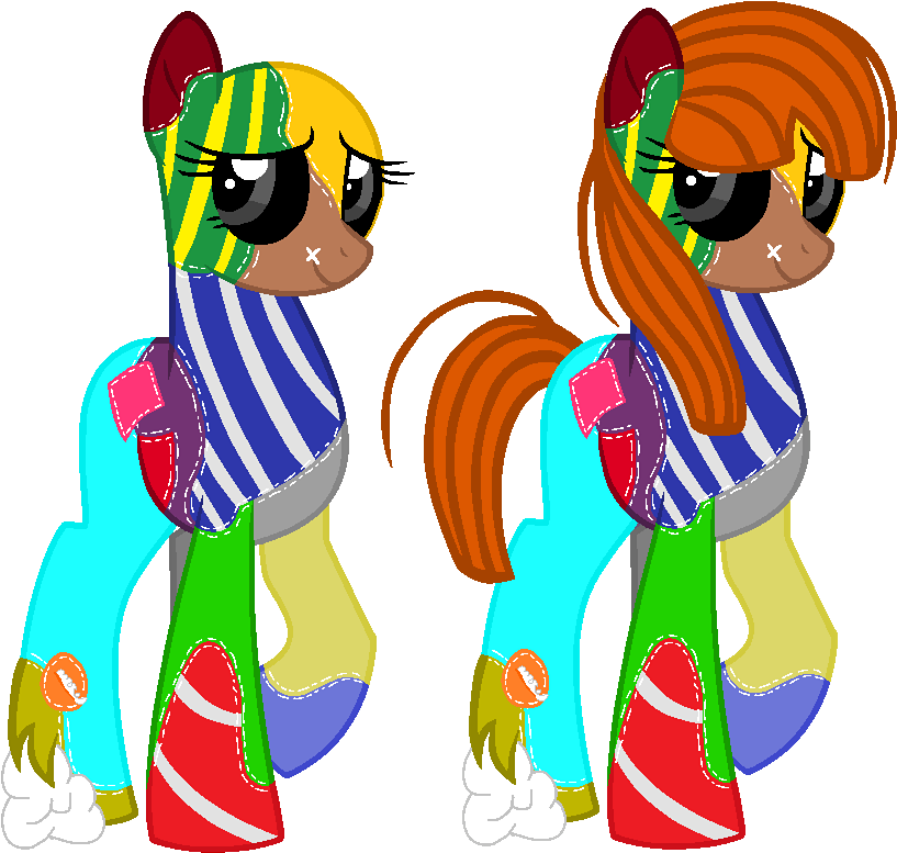 Mlp Rag Doll Oc By Otakuchicky1 - Cartoon (901x871)